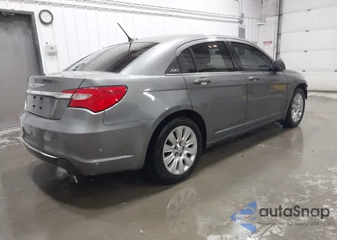 2013 Chrysler 200 Lx из США, поврежденный, VIN 1C3CCBAG6DN737390